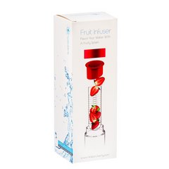 Fruit Infuser Glass Water Bottle - OUT OF STOCK