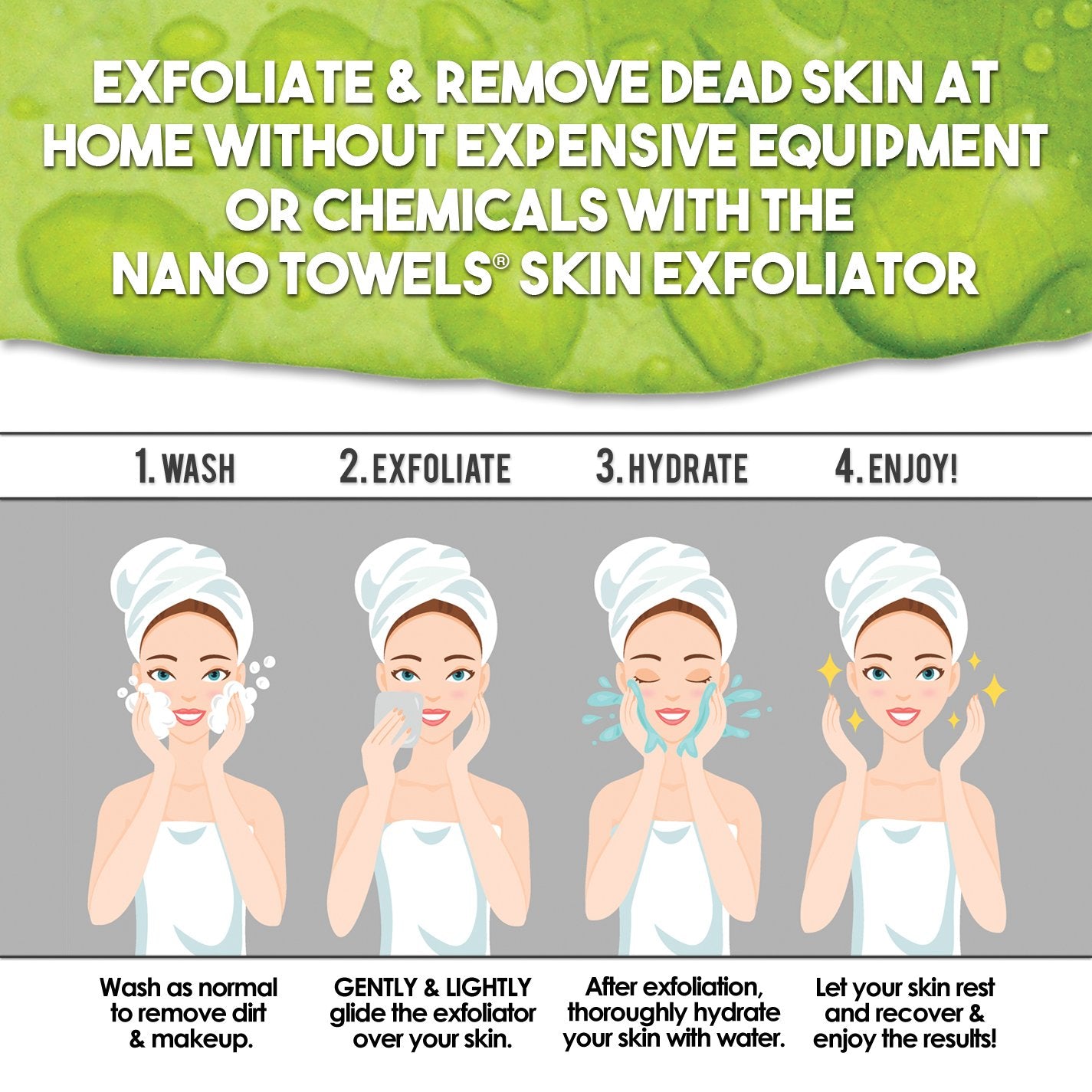NanoTowels Skin Exfoliator