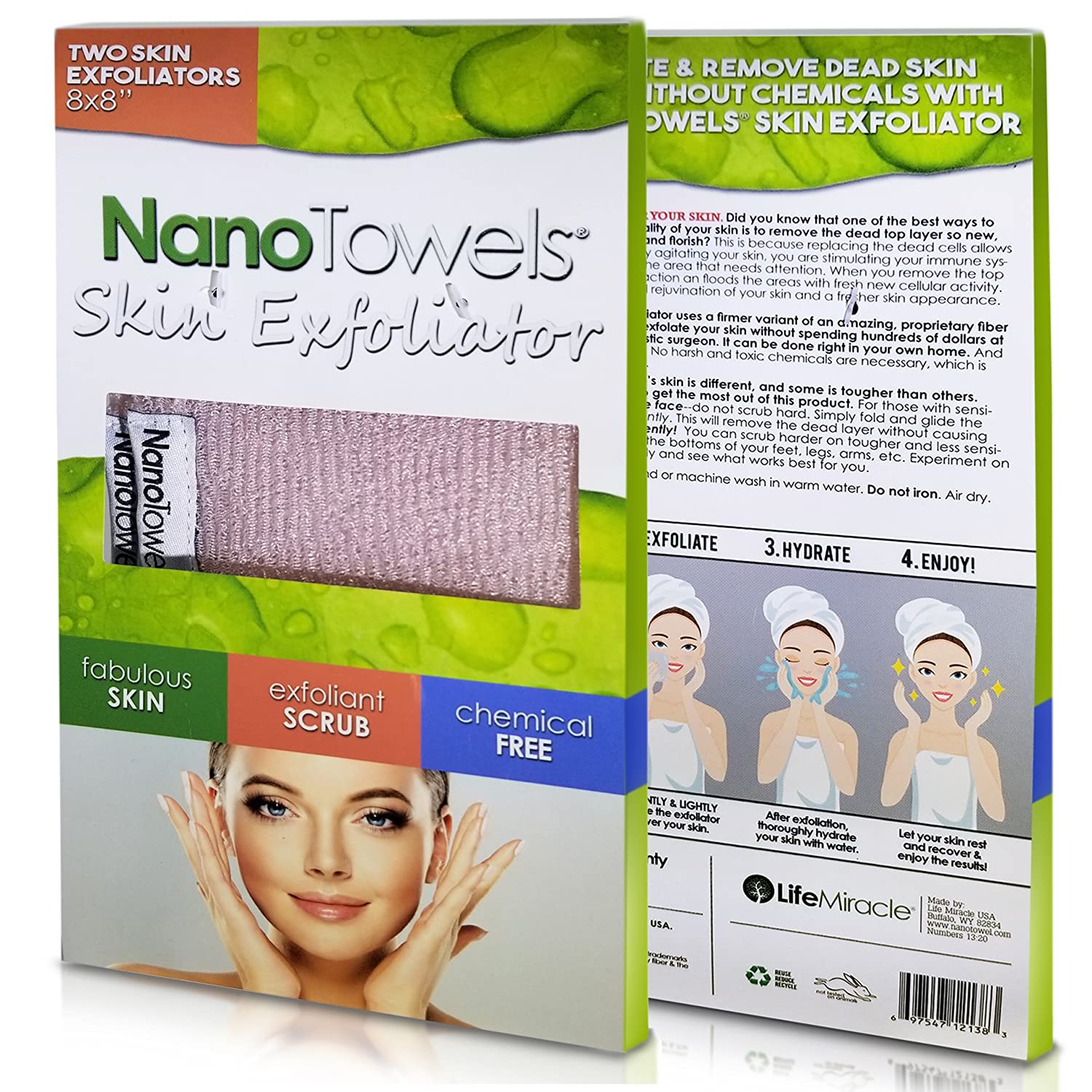 NanoTowels Skin Exfoliator
