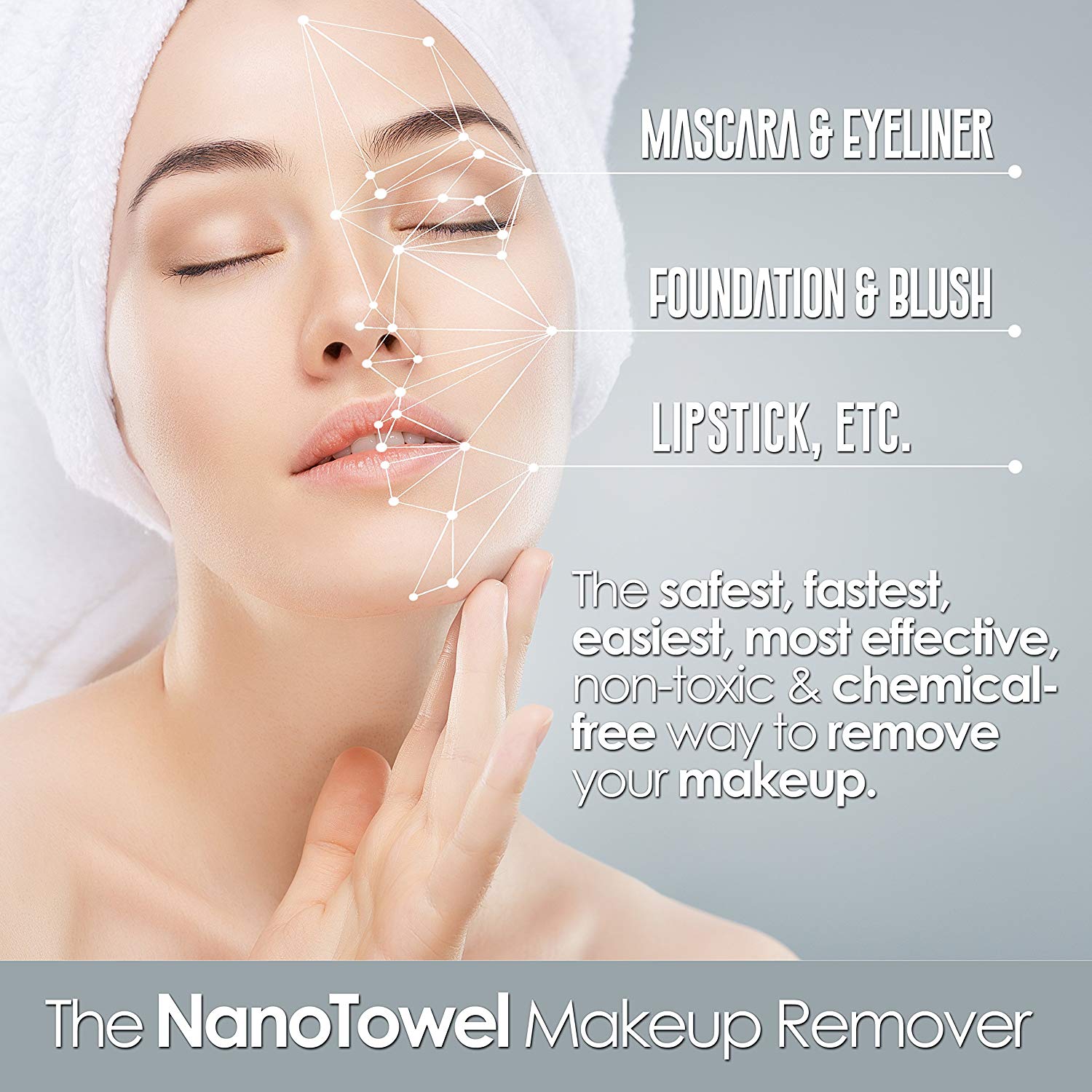 NanoTowel Makeup Remover (3 in 1) - Special Price