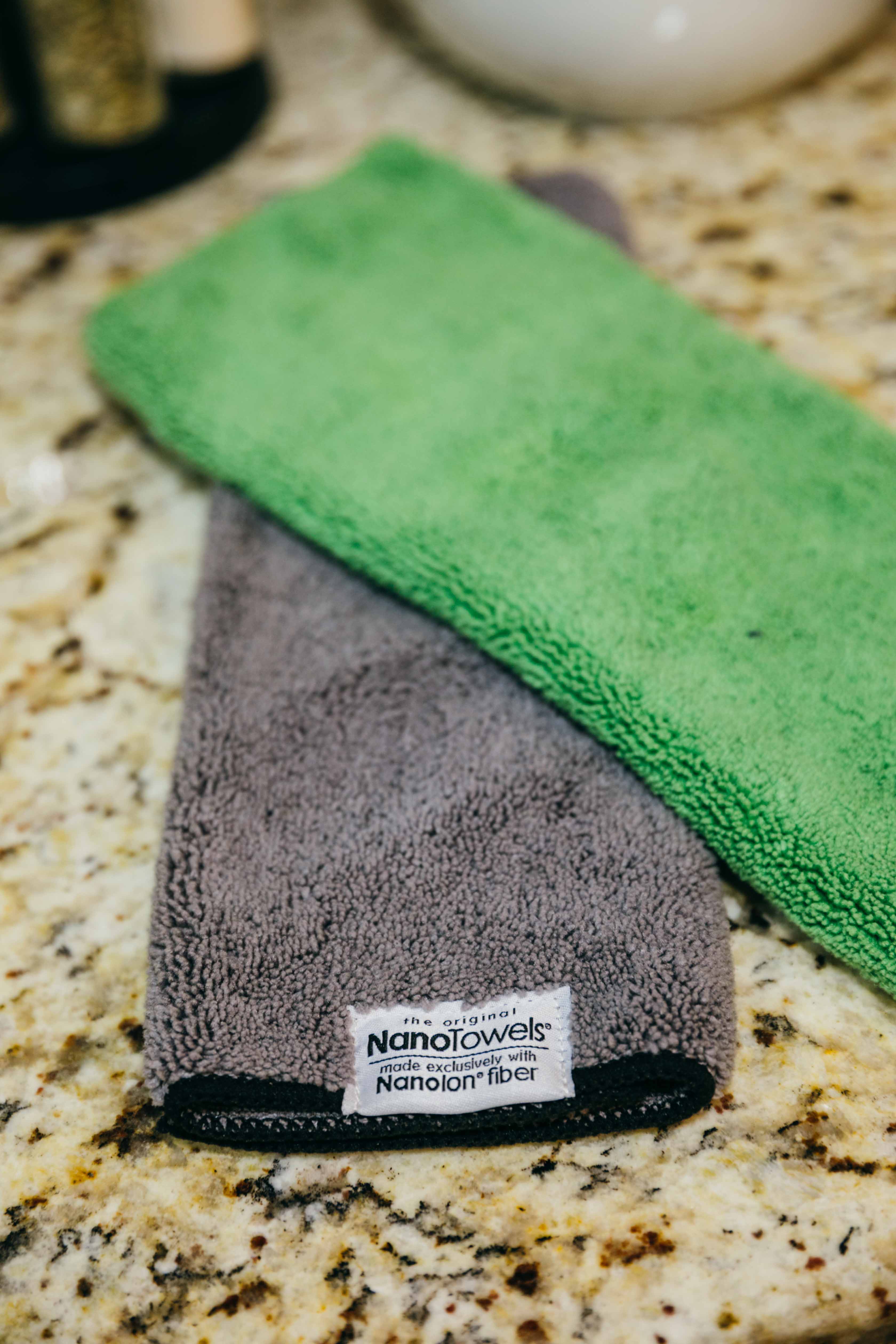 6-Pack NanoTowel (3x Green + 3x Grey)