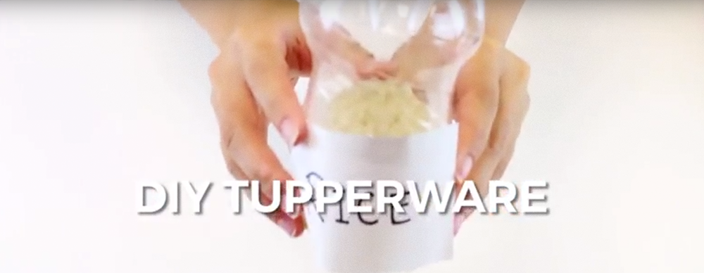 EASY DIY: Make Your Own Tupperware Container