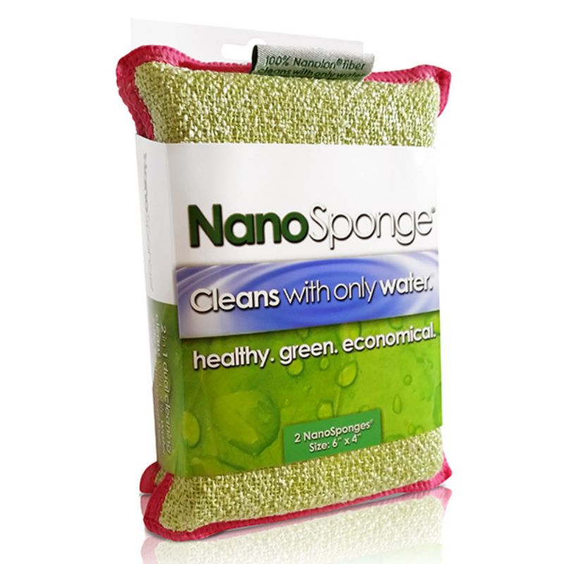Microsponge Cleaner NanoSponge® The Revolutionary New Cleaning Tool for Tough Scrubbing an ...