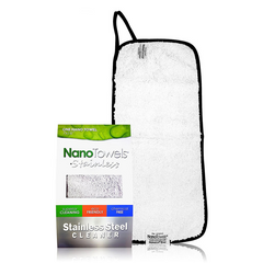 NanoTowels Stainless Steel Cleaning Towel - Your Safe & Affordable Way To Clean Stainless Steel [VIP Customers Only]