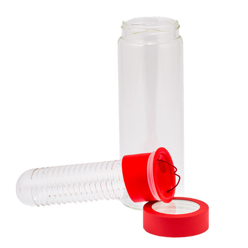 Fruit Infuser Glass Water Bottle - OUT OF STOCK