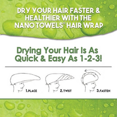 [NEW] Aqua NanoTowel Hair Drying Wrap