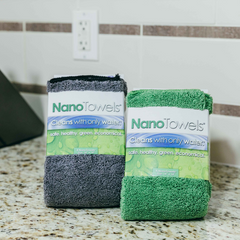 2-Pack NanoTowel (Green & Grey)