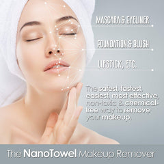 NanoTowel Makeup Remover (3-in-1) - Cleanse Your Skin Safely and Effectively with Just Water [VIP Customers Only]