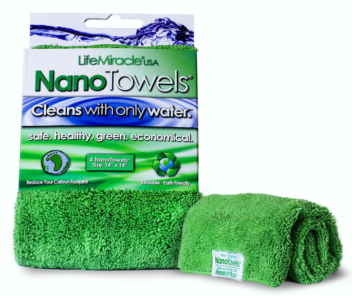 NanoTowels® A Revolutionary Piece Of Fabric That Replaces Expensive Paper Towels And Toxic Chemical Cleaners [VIP Customers Only]