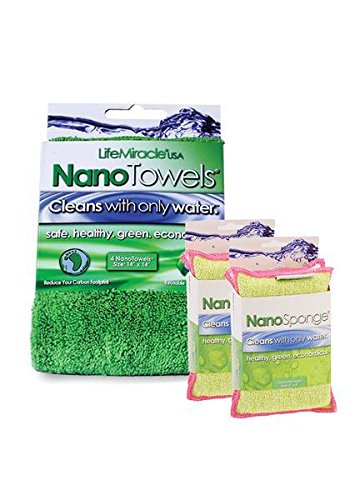 NanoTowel x 1 + NanoSponges x 2 - Kitchen Pack