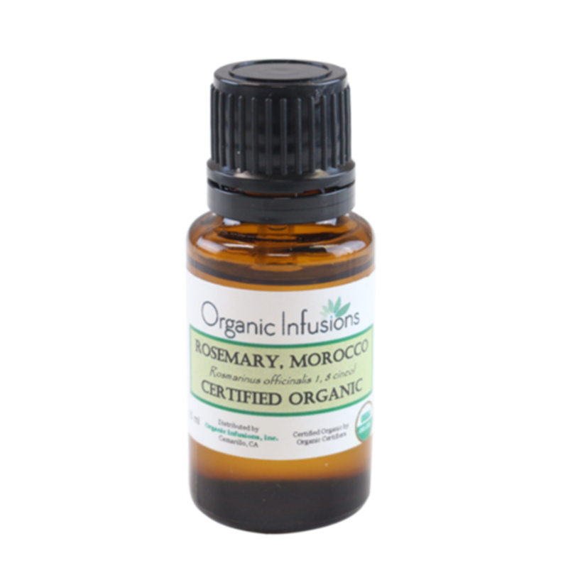 Organic Rosemary Essential Oil - USDA Certified (15ml)