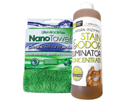 Enzyme x 1 (8oz) + NanoTowel x 1pk [Special Package]